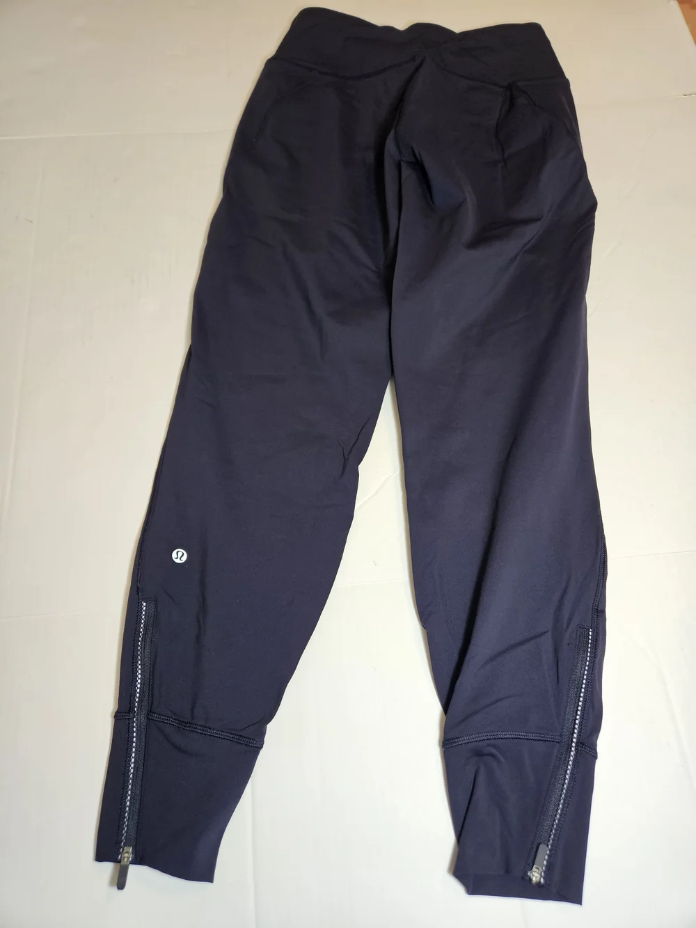 Lululemon Women's Fresh Tracks Zip Ankle Jogger Pant Hero Blue Size 6